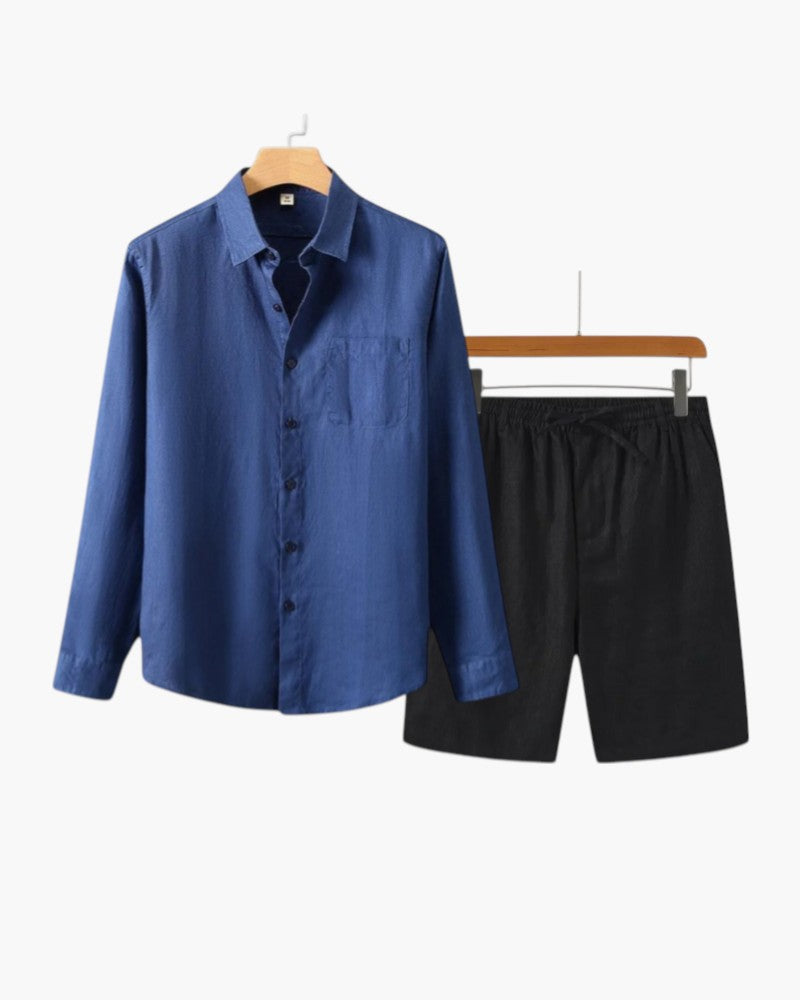 ELIRA VOGUE – LINEN SET COMBO (LONG-SLEEVE)