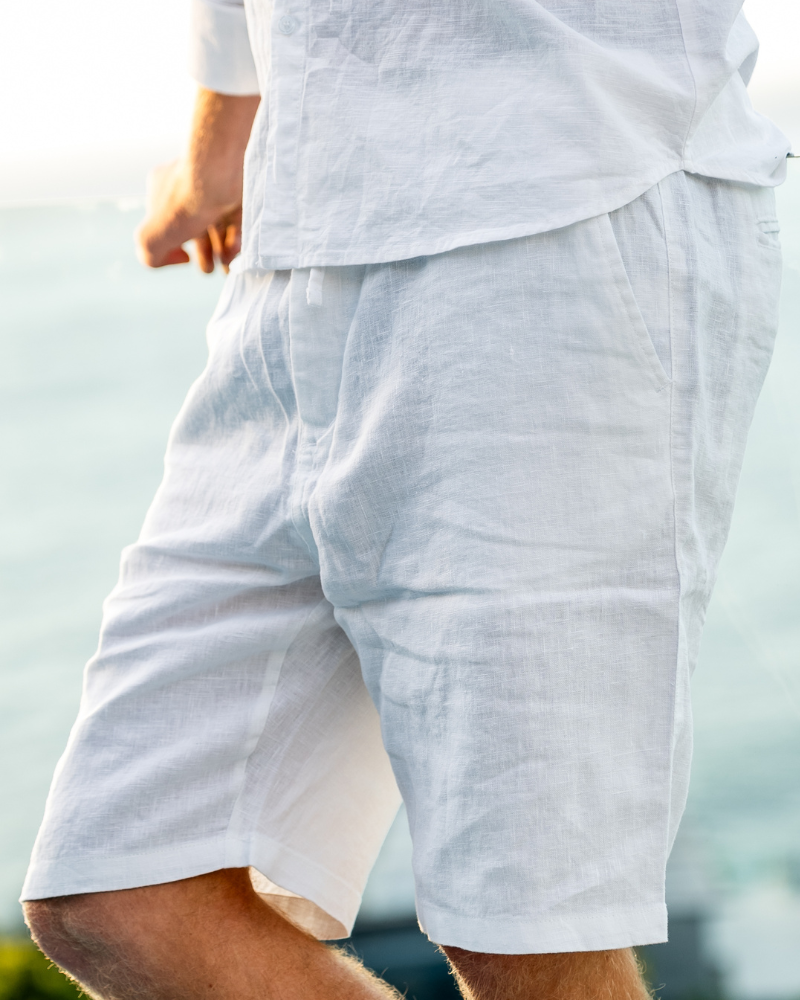 ELIRA VOGUE - SHORT LINEN PANTALON