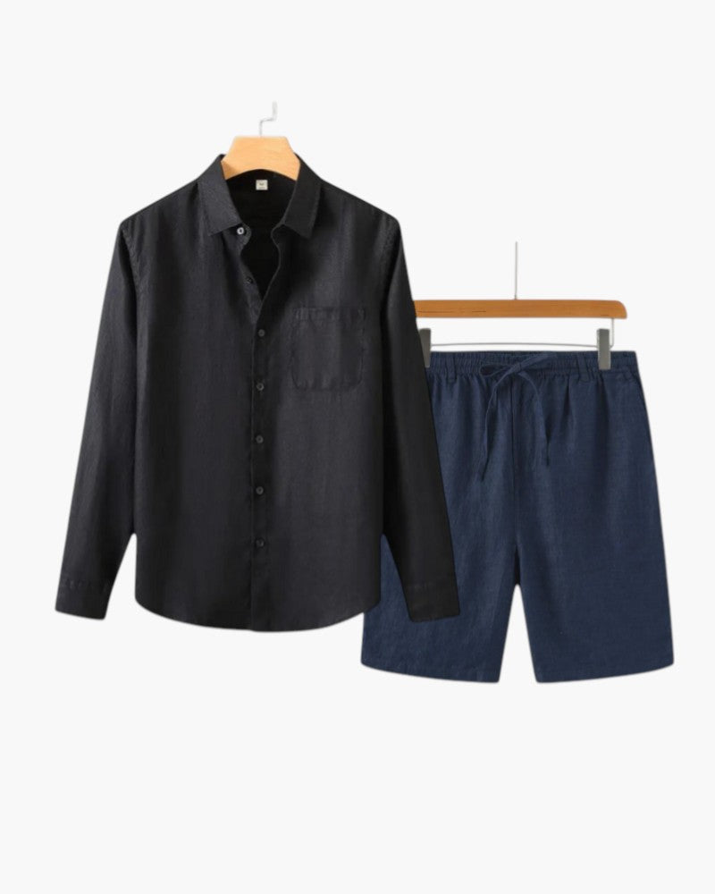 ELIRA VOGUE – LINEN SET COMBO (LONG-SLEEVE)