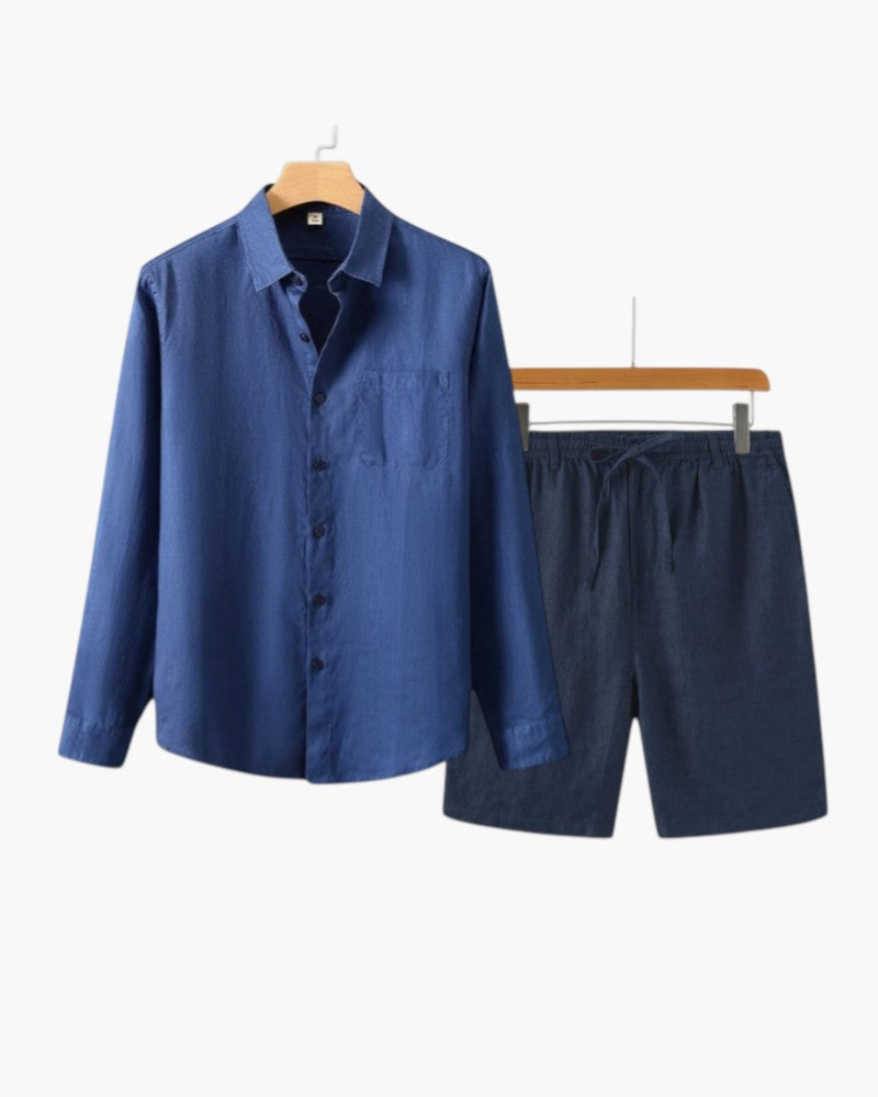ELIRA VOGUE – LINEN SET COMBO (LONG-SLEEVE)