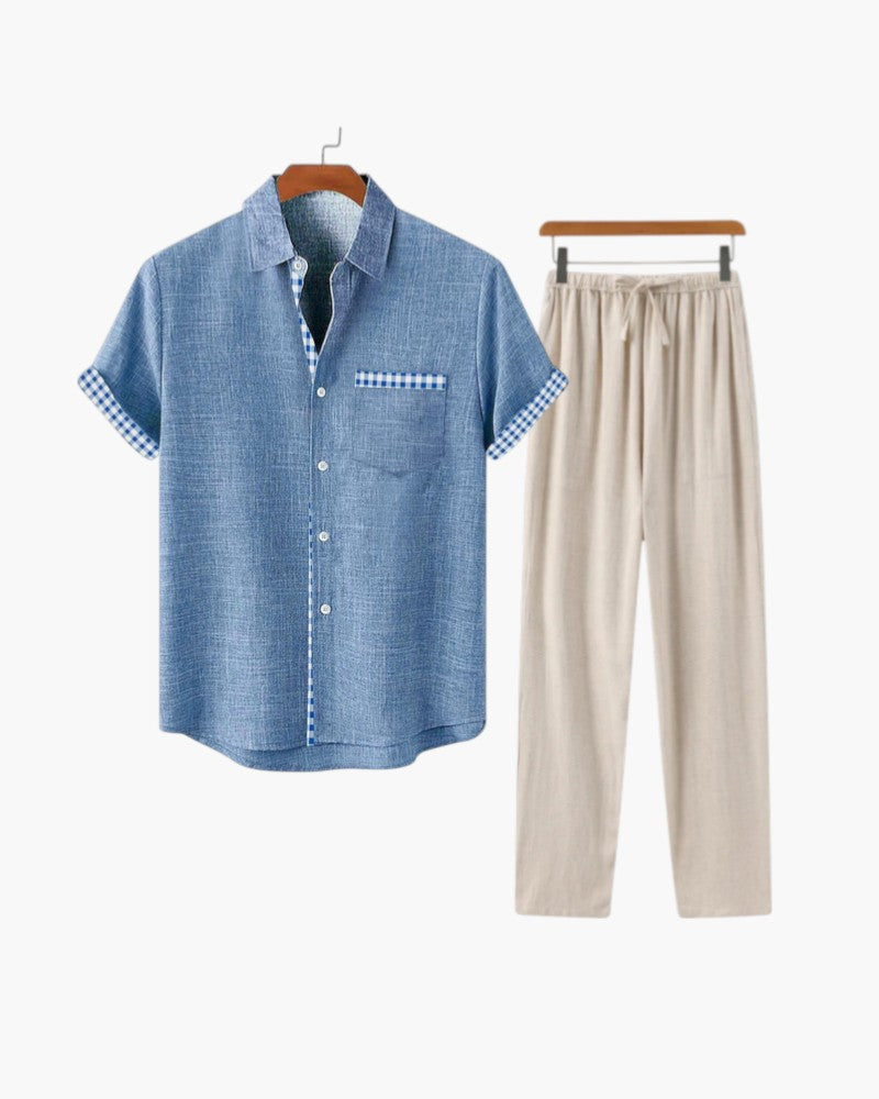 ELIRA VOGUE – LINEN SUNBREEZE SET
