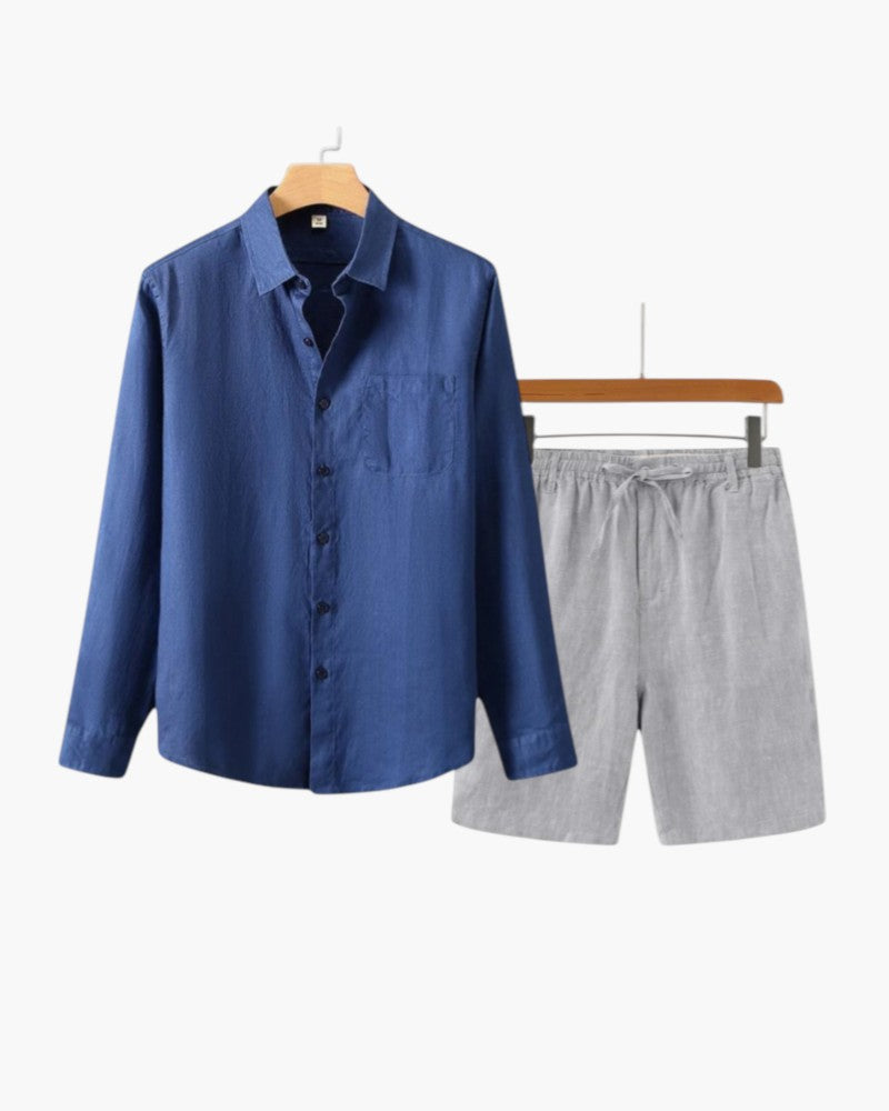 ELIRA VOGUE – LINEN SET COMBO (LONG-SLEEVE)