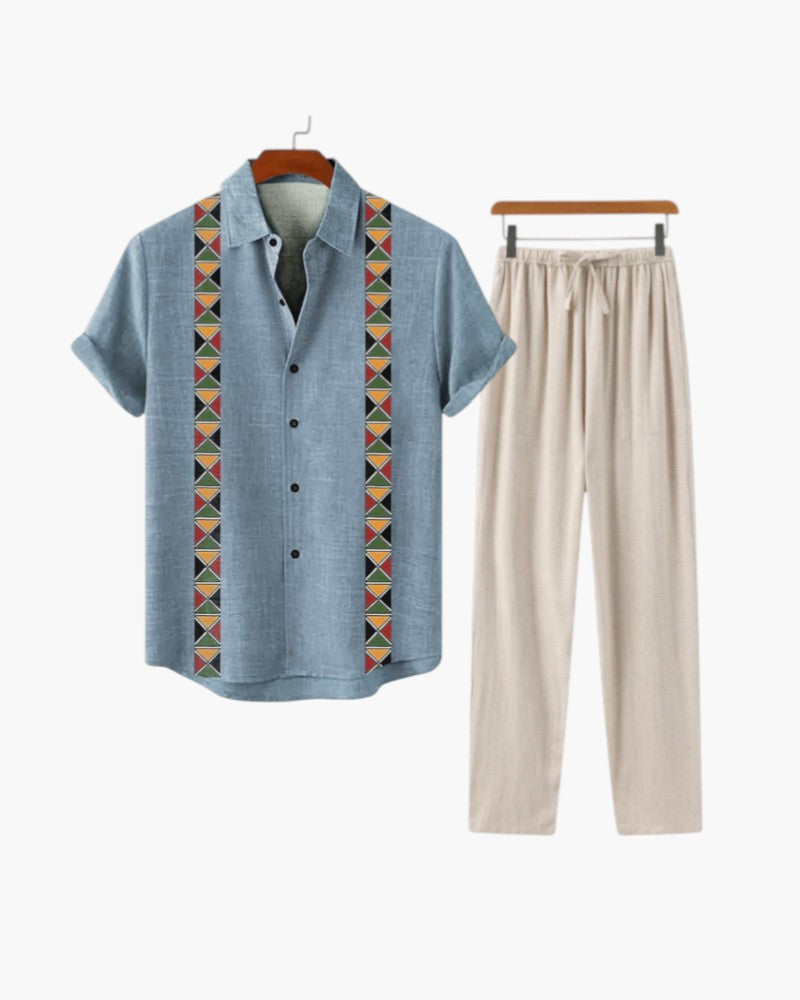 ELIRA VOGUE – LINEN SUNBREEZE SET