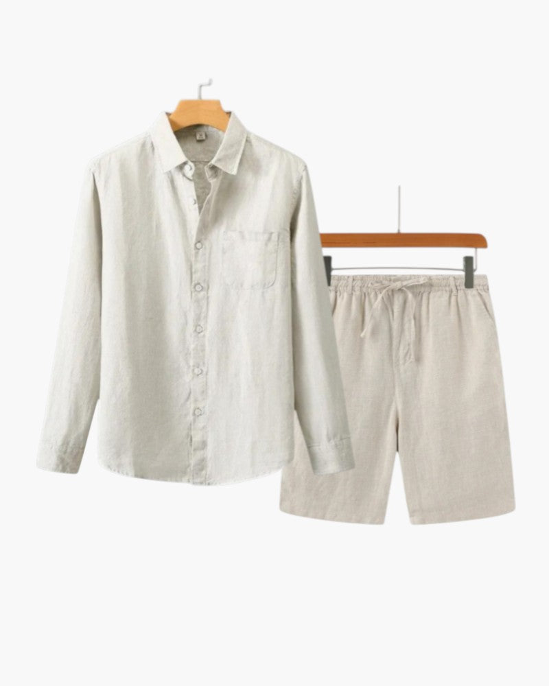 ELIRA VOGUE – LINEN SET COMBO (LONG-SLEEVE)