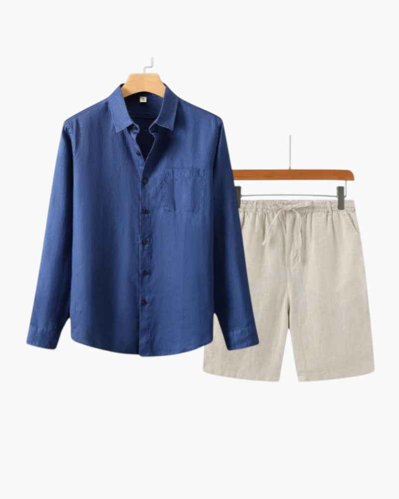 ELIRA VOGUE – LINEN SET COMBO (LONG-SLEEVE)