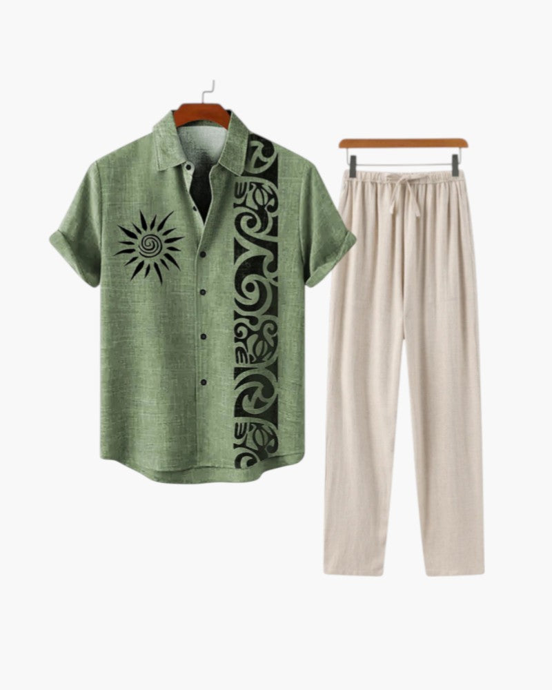 ELIRA VOGUE – LINEN SUNBREEZE SET