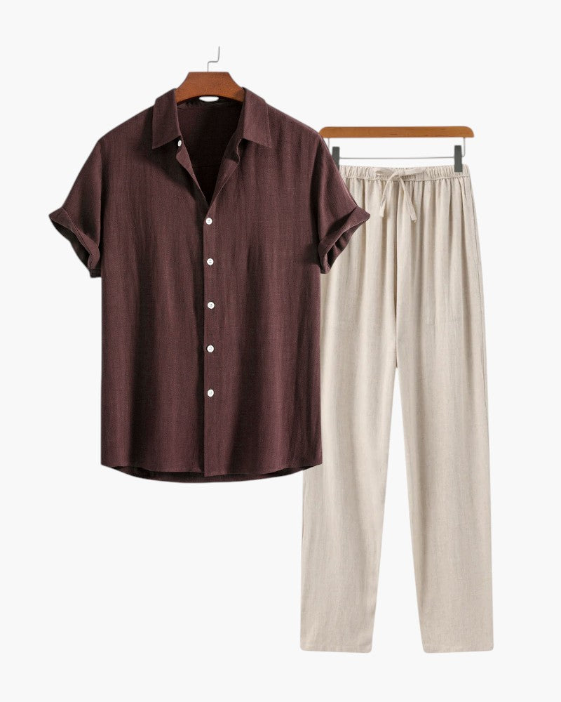 ELIRA VOGUE – CANNES LINEN SET