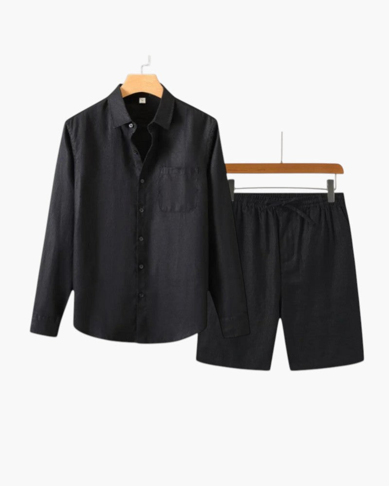 ELIRA VOGUE – LINEN SET COMBO (LONG-SLEEVE)