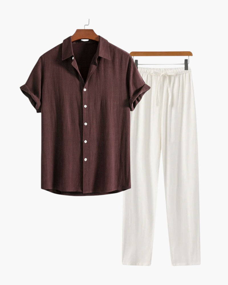 ELIRA VOGUE – CANNES LINEN SET