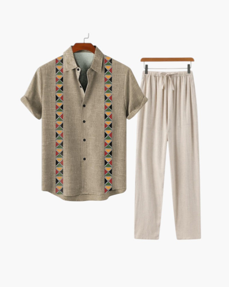 ELIRA VOGUE – LINEN SUNBREEZE SET