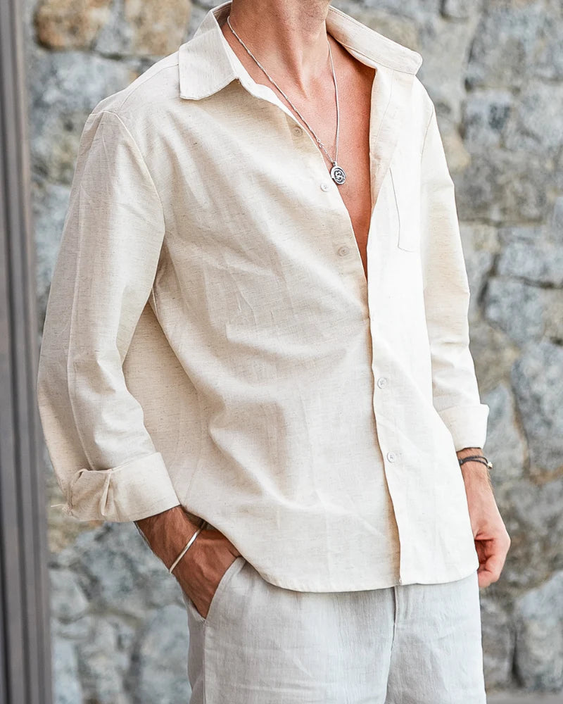 ELIRA VOGUE - LINEN BLOUSE
