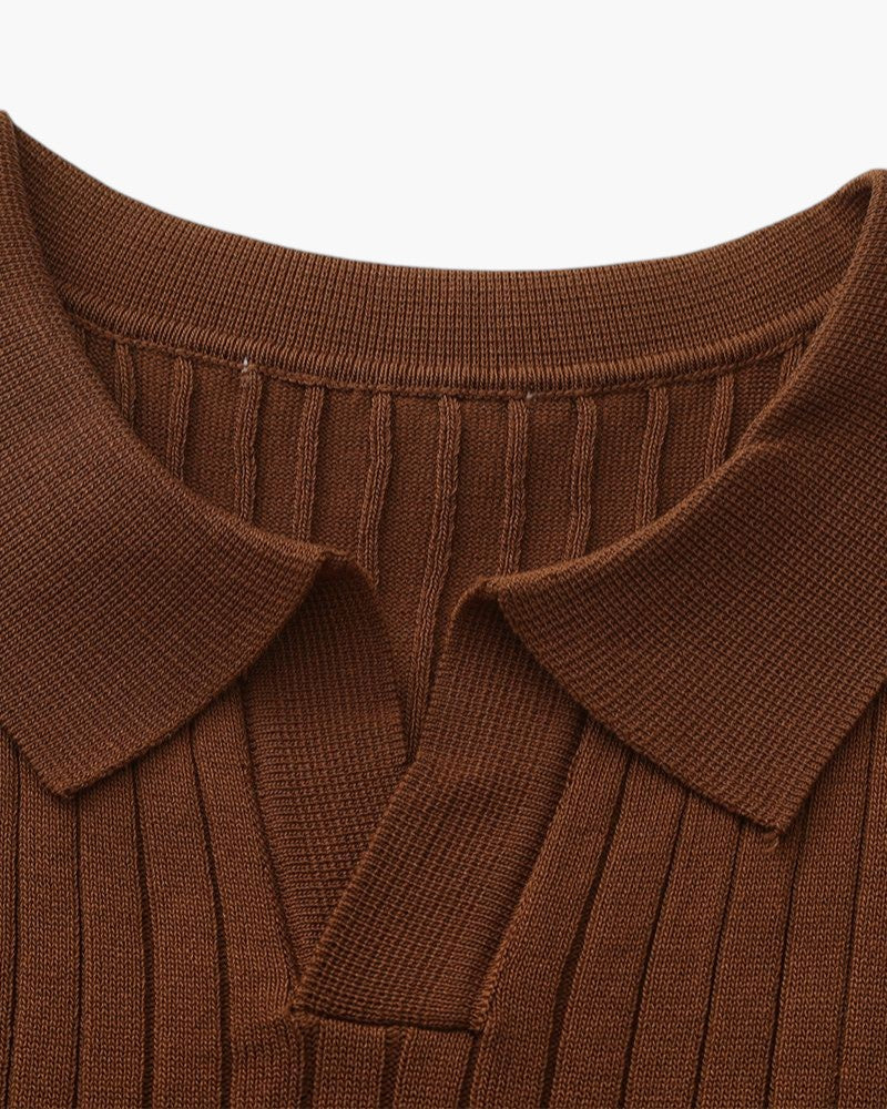 ELIRA VOGUE - RIBBED POLO