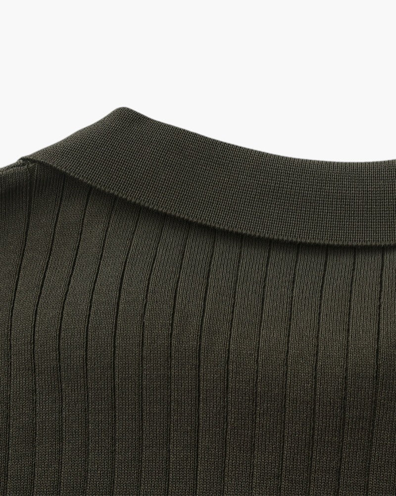 ELIRA VOGUE - RIBBED POLO