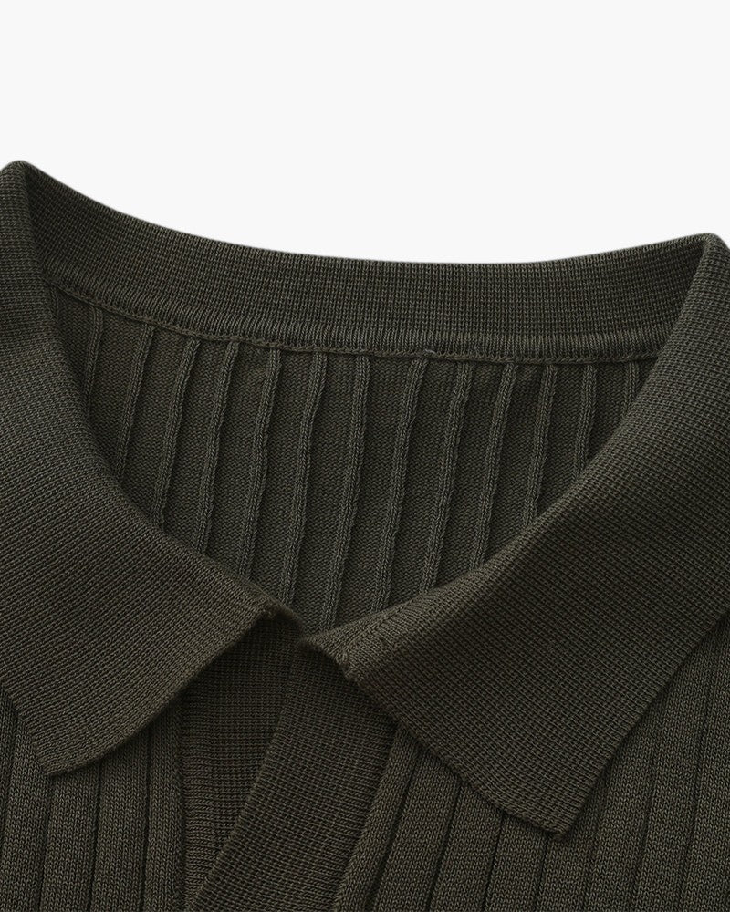 ELIRA VOGUE - RIBBED POLO