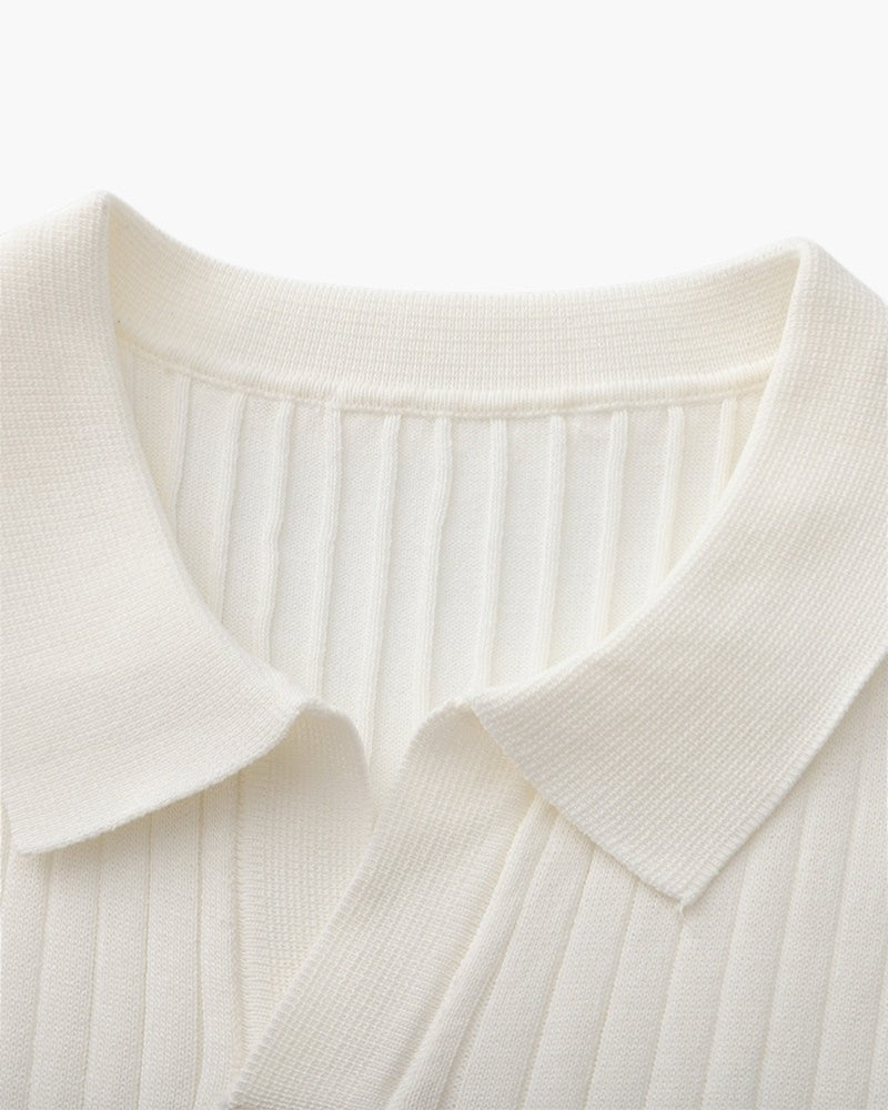 ELIRA VOGUE - RIBBED POLO