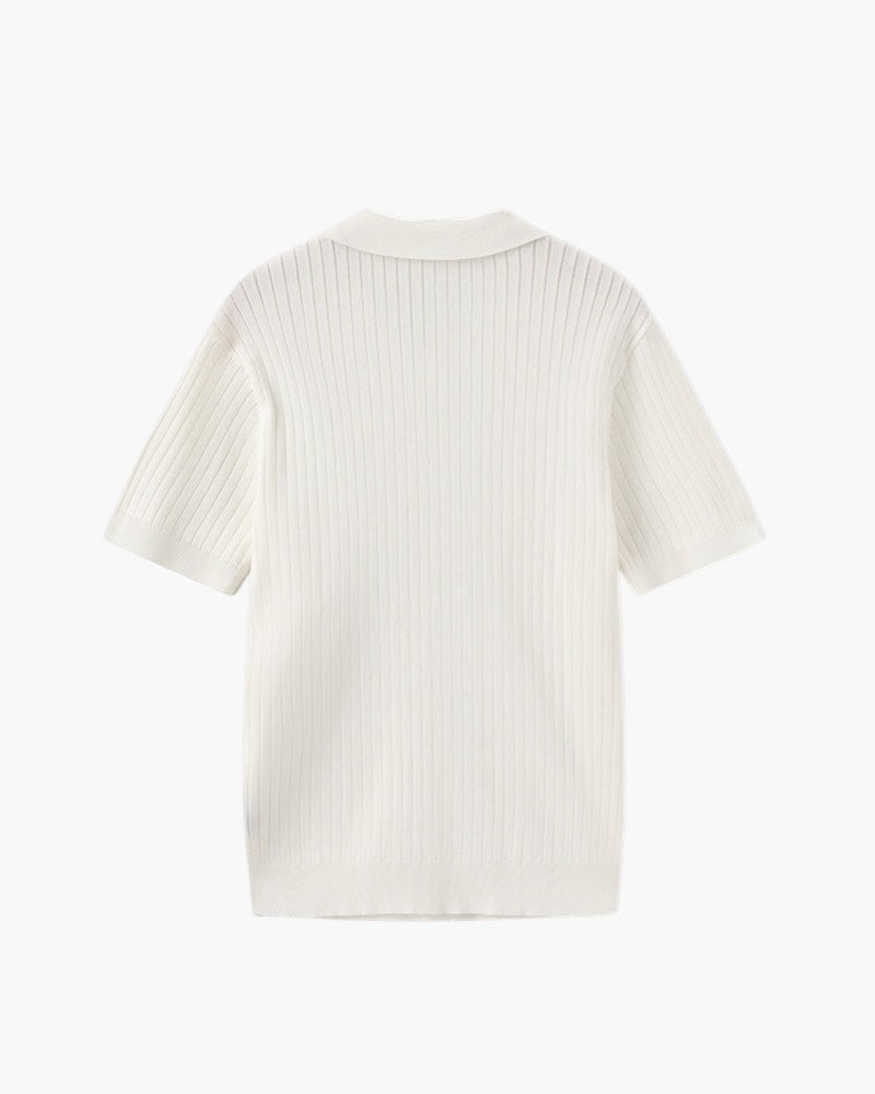 ELIRA VOGUE - RIBBED POLO