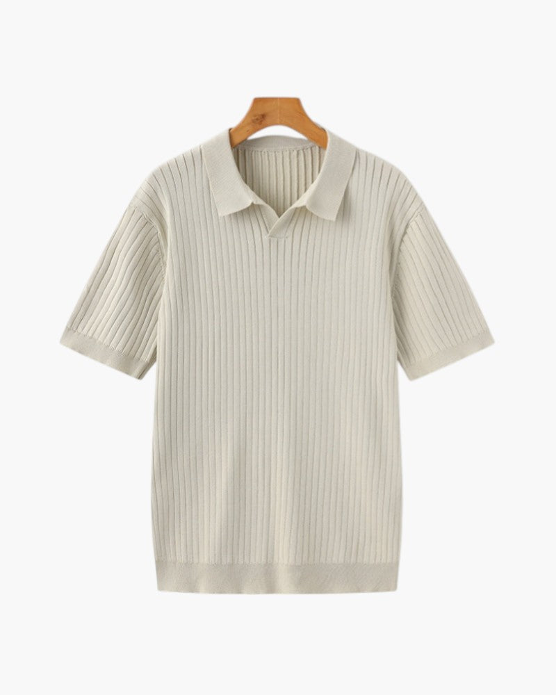ELIRA VOGUE - RIBBED POLO