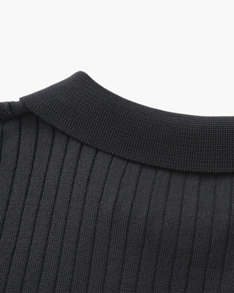 ELIRA VOGUE - RIBBED POLO