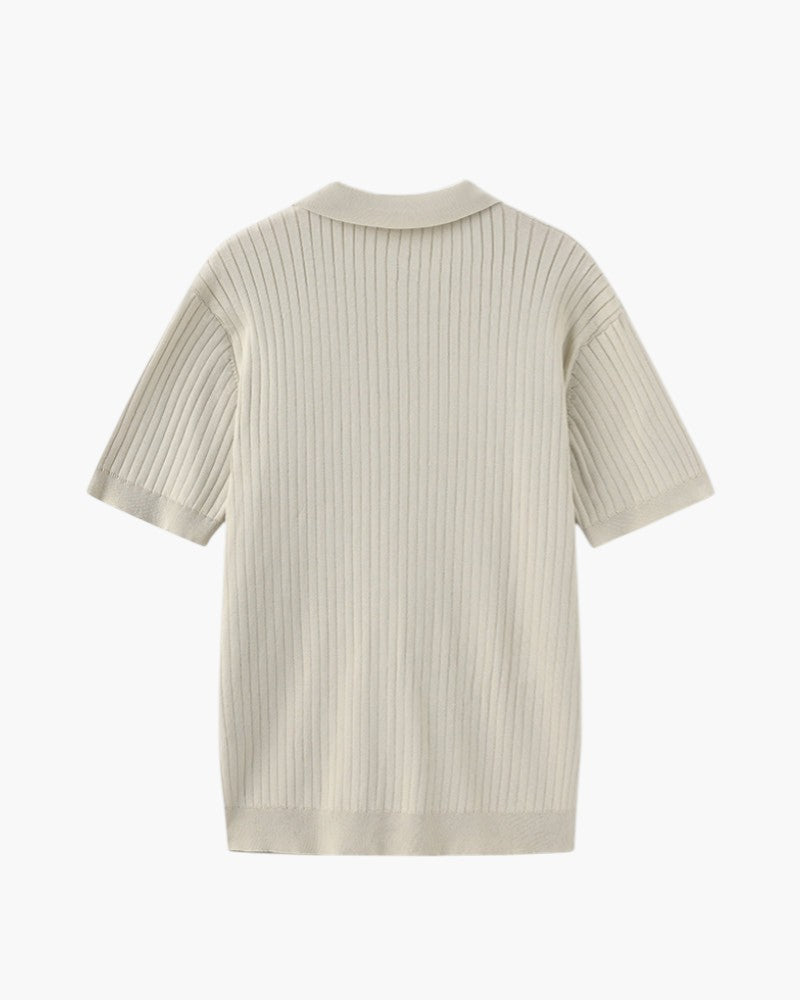 ELIRA VOGUE - RIBBED POLO