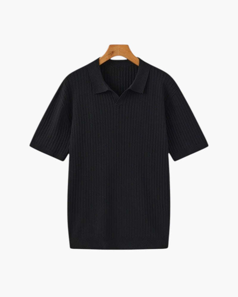 ELIRA VOGUE - RIBBED POLO