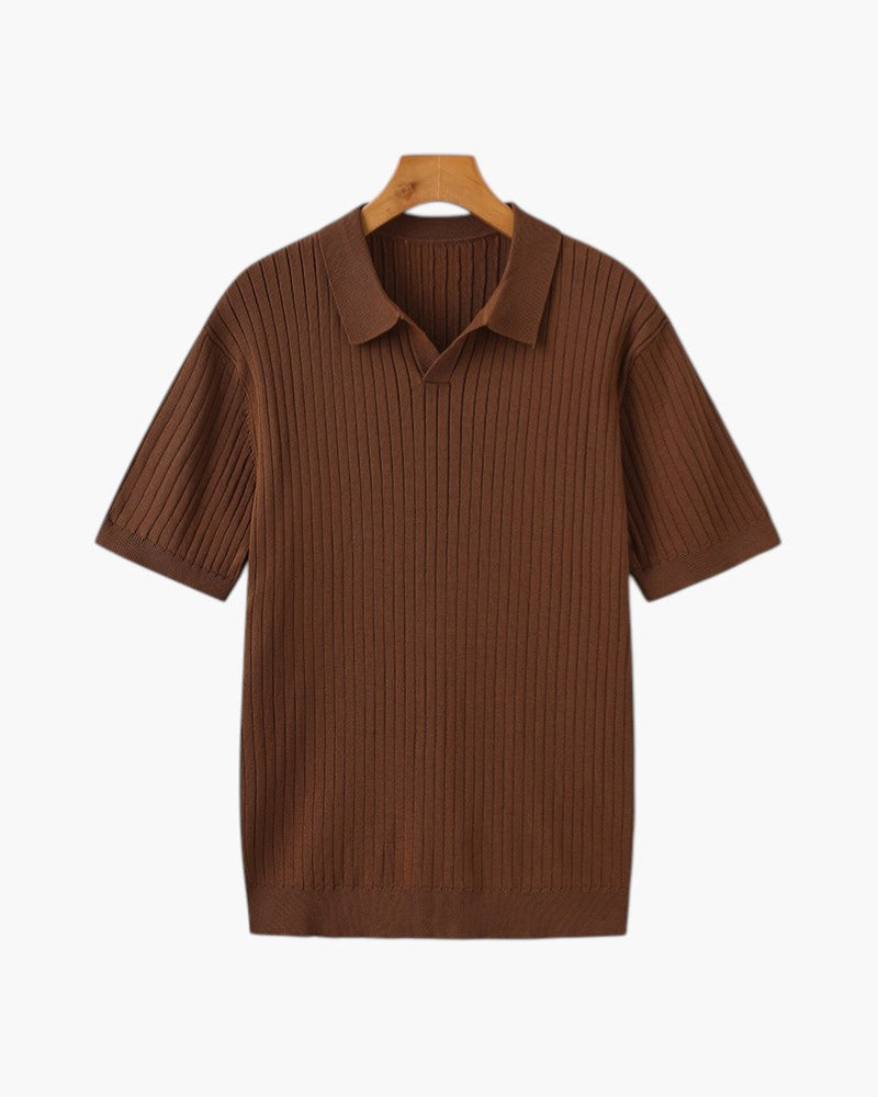 ELIRA VOGUE - RIBBED POLO