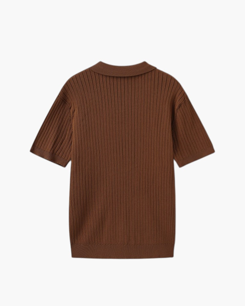 ELIRA VOGUE - RIBBED POLO