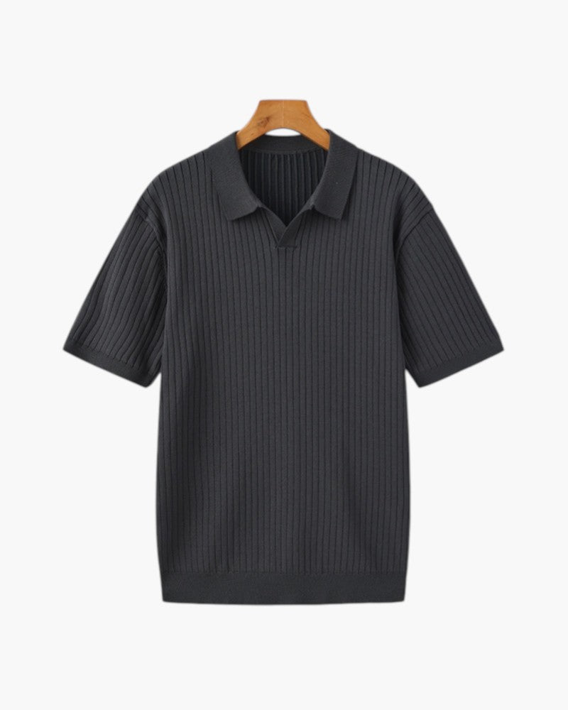 ELIRA VOGUE - RIBBED POLO