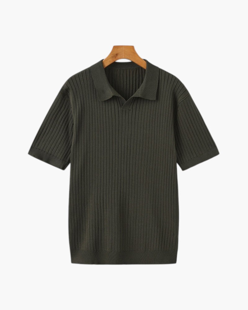 ELIRA VOGUE - RIBBED POLO