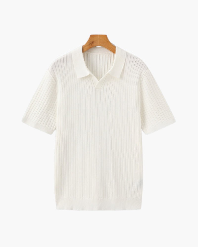 ELIRA VOGUE - RIBBED POLO