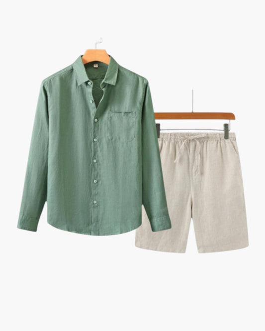 ELIRA VOGUE – LINEN SET COMBO (LONG-SLEEVE)