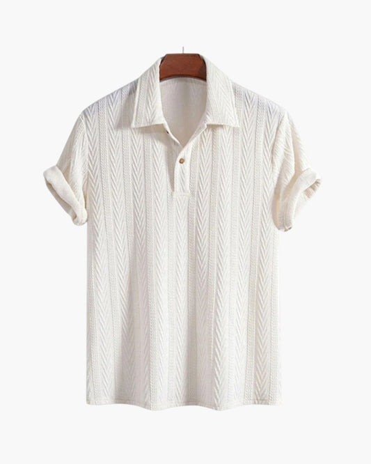 ELIRA VOGUE – COTTON CHEVRON POLO