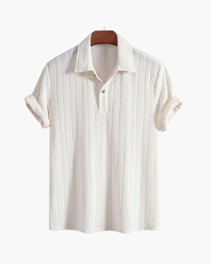 ELIRA VOGUE – COTTON CHEVRON POLO