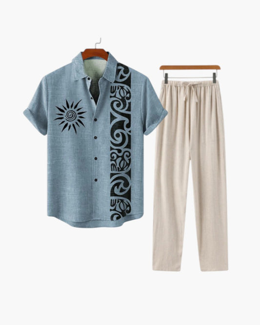 ELIRA VOGUE – LINEN SUNBREEZE SET