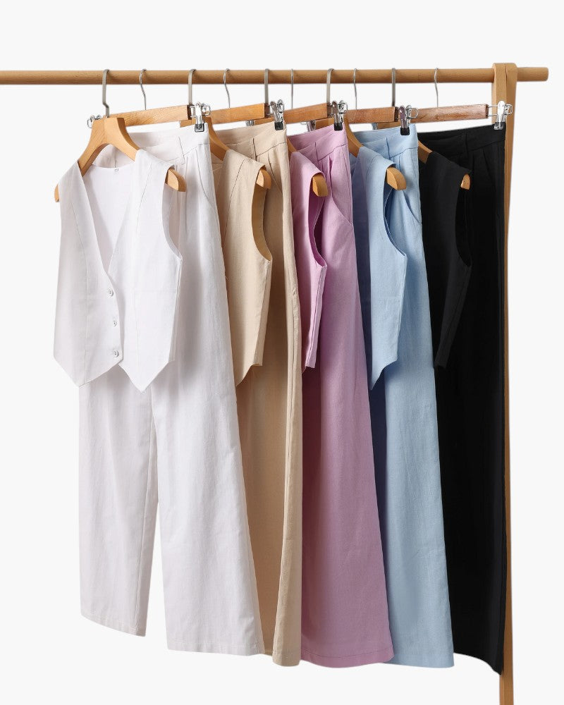 ELIRA VOGUE – CLASSY LINEN SET