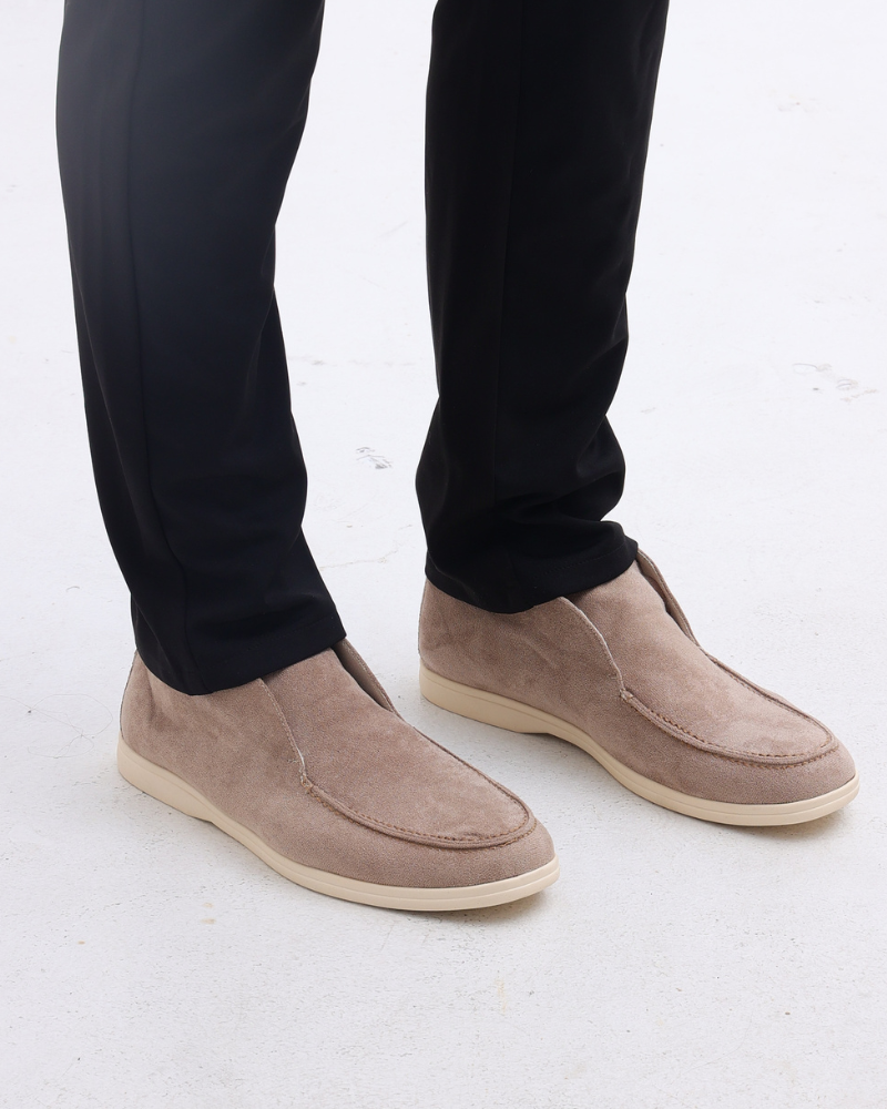 ELIRA VOGUE - HIGH SUEDE LOAFERS