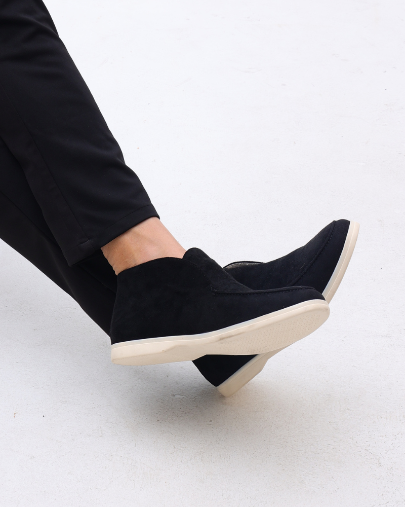 ELIRA VOGUE - HIGH SUEDE LOAFERS