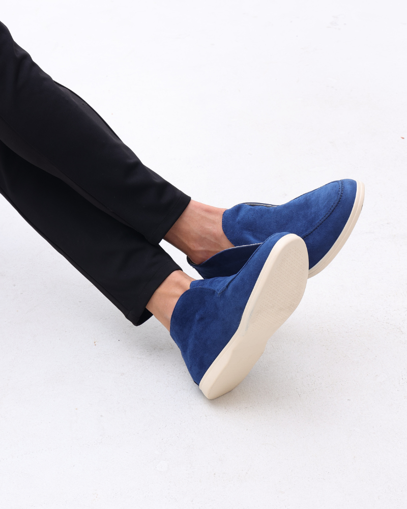 ELIRA VOGUE - HIGH SUEDE LOAFERS