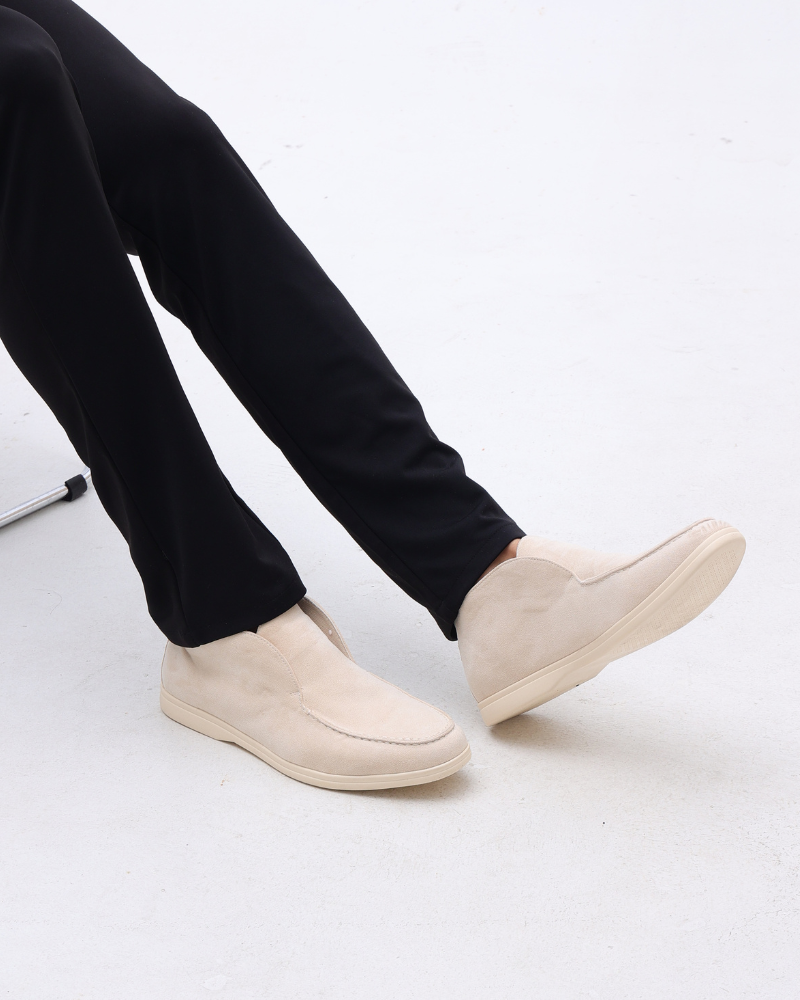 ELIRA VOGUE - HIGH SUEDE LOAFERS