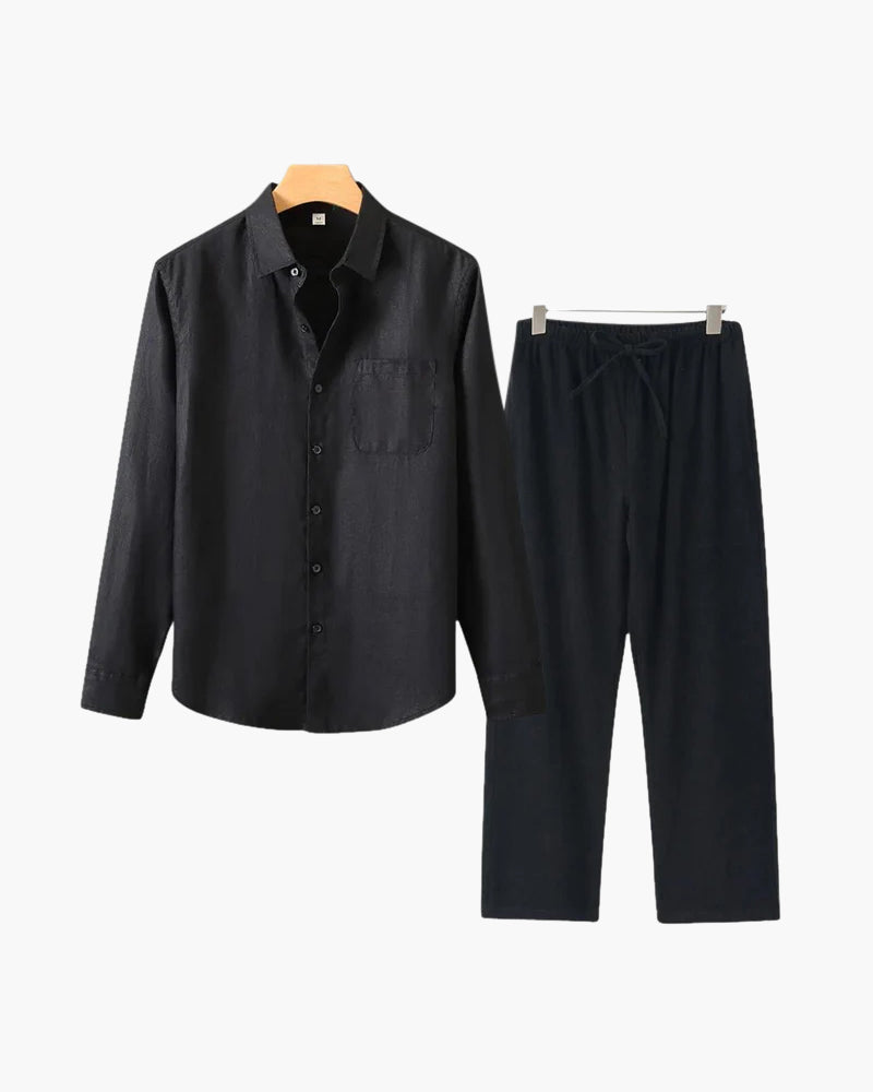 ELIRA VOGUE – LINEN SET COMBO (LONG-SLEEVE)