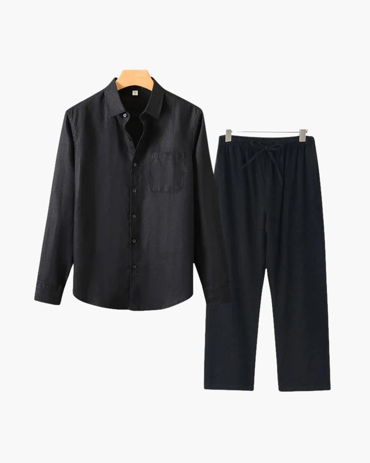 ELIRA VOGUE – LINEN SET COMBO (LONG-SLEEVE)