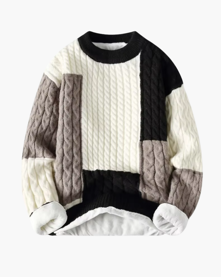 ELIRA VOGUE – KNITTED WOOL/COTTON SWEATER