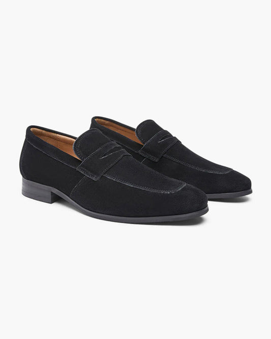ELIRA VOGUE - SUEDE PENNY LOAFERS