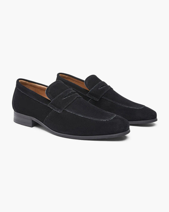 ELIRA VOGUE - SUEDE PENNY LOAFERS