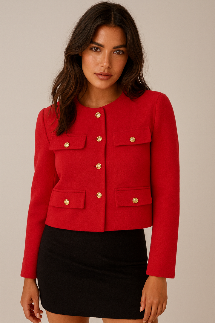 ELIRA VOGUE – SAVILE CROP BLAZER