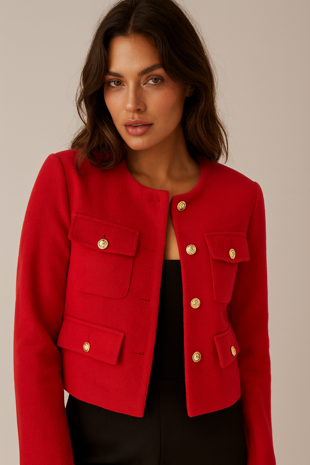 ELIRA VOGUE – SAVILE CROP BLAZER