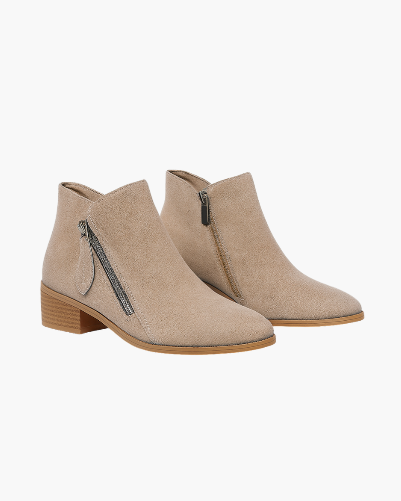 ELIRA VOGUE – SUEDE ANKLE BOOTS