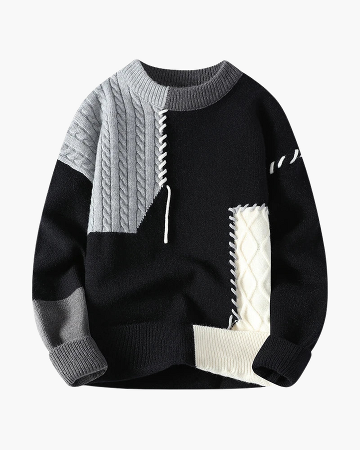 ELIRA VOGUE – DRIPPED WOOL SWEATER