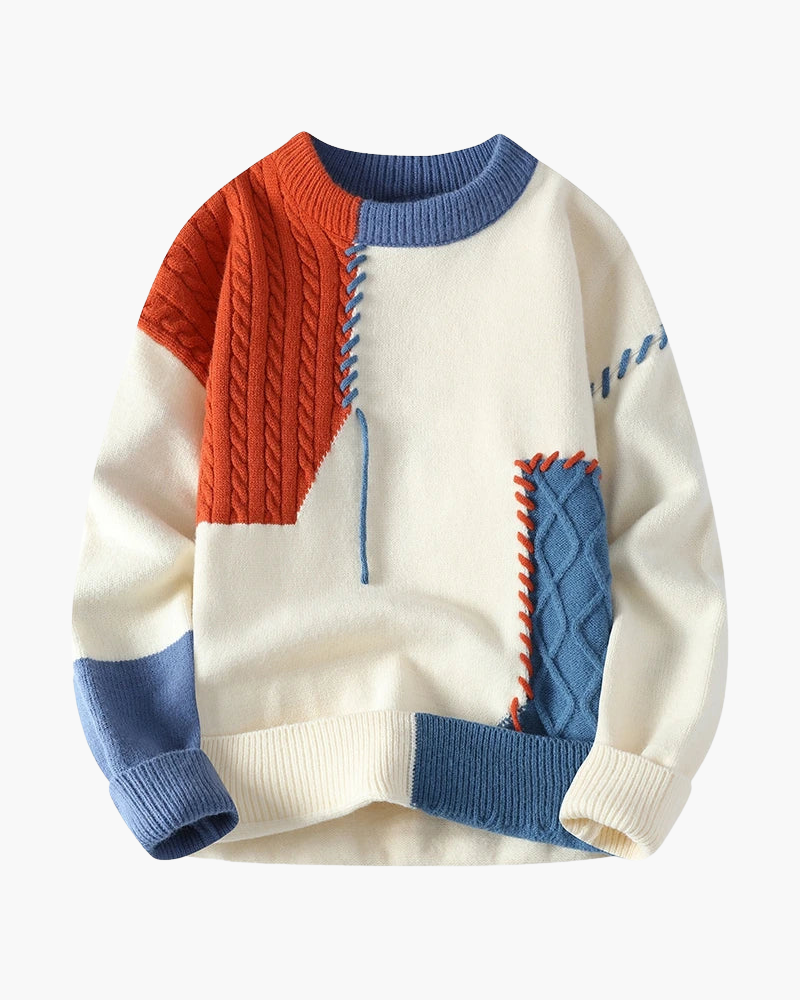 ELIRA VOGUE – DRIPPED WOOL SWEATER