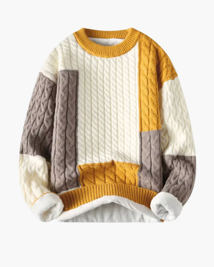 ELIRA VOGUE – KNITTED WOOL/COTTON SWEATER