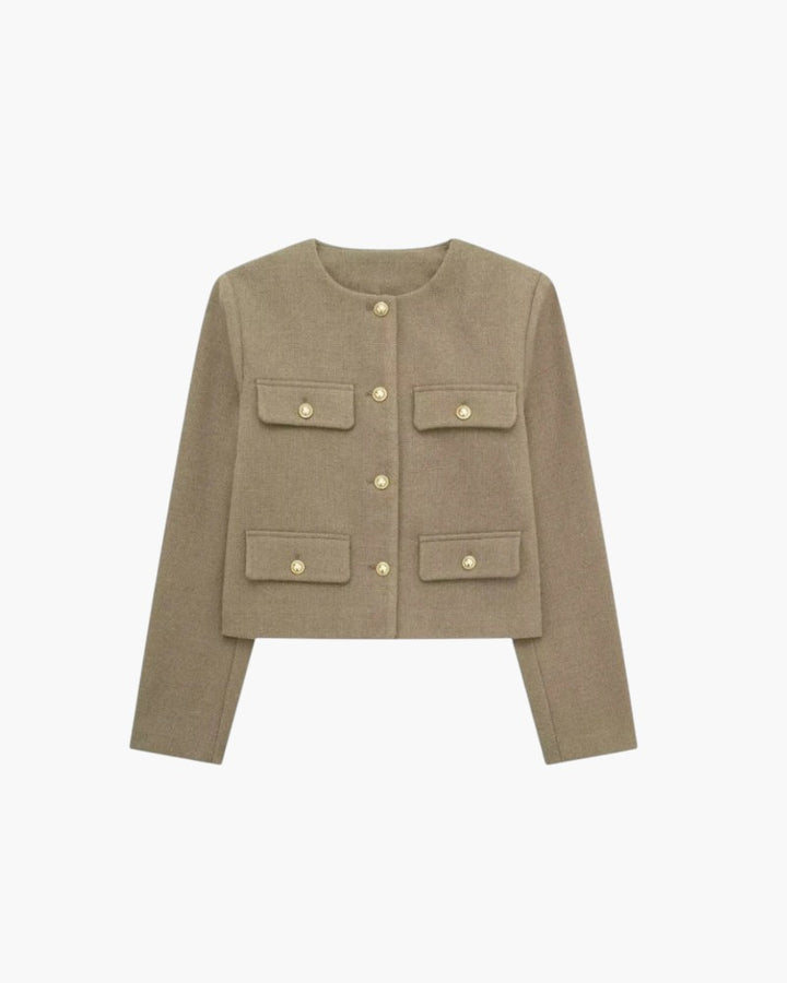 ELIRA VOGUE – SAVILE CROP BLAZER